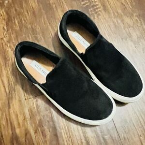 Steve Madden Black Slip-On Sneakers